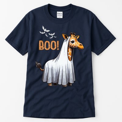 Cute Giraffe Boo Halloween Costume Zoo Lover Tall T-Shirt