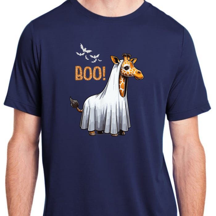 Cute Giraffe Boo Halloween Costume Zoo Lover Adult ChromaSoft Performance T-Shirt