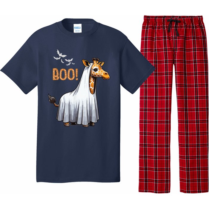 Cute Giraffe Boo Halloween Costume Zoo Lover Pajama Set