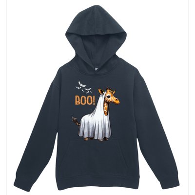 Cute Giraffe Boo Halloween Costume Zoo Lover Urban Pullover Hoodie