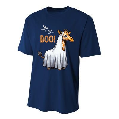 Cute Giraffe Boo Halloween Costume Zoo Lover Performance Sprint T-Shirt