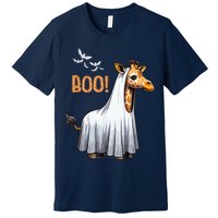 Cute Giraffe Boo Halloween Costume Zoo Lover Premium T-Shirt