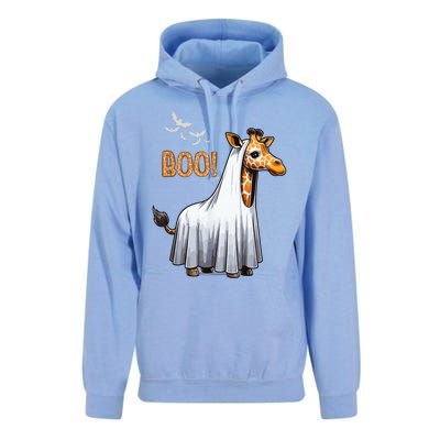 Cute Giraffe Boo Halloween Costume Zoo Lover Unisex Surf Hoodie