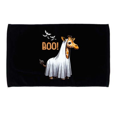 Cute Giraffe Boo Halloween Costume Zoo Lover Microfiber Hand Towel