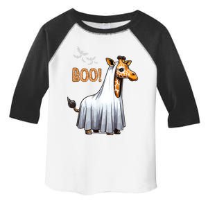 Cute Giraffe Boo Halloween Costume Zoo Lover Toddler Fine Jersey T-Shirt