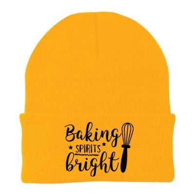 Christmas Gift Baking Spirits Bright Cute Christmas Funny Gift Knit Cap Winter Beanie