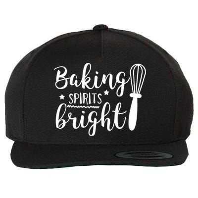 Christmas Gift Baking Spirits Bright Cute Christmas Funny Gift Wool Snapback Cap