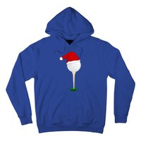 Christmas Golf Ball Santa Hat Cool Gift Hoodie