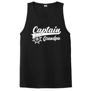 Captain Grandpa Boating Anchors & Wheel | Boat Captain PosiCharge Competitor Tank