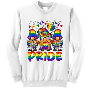 Cute Gay Bisexual Transsexual Gnomes LGBTQ Pride Ally Sweatshirt