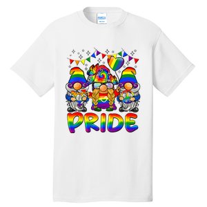 Cute Gay Bisexual Transsexual Gnomes LGBTQ Pride Ally Tall T-Shirt