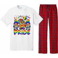 Cute Gay Bisexual Transsexual Gnomes LGBTQ Pride Ally Pajama Set