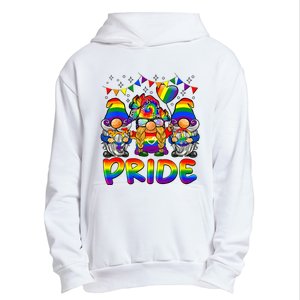 Cute Gay Bisexual Transsexual Gnomes LGBTQ Pride Ally Urban Pullover Hoodie