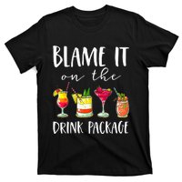 Cruise Gifts Blame It On The Drink Package T-Shirt