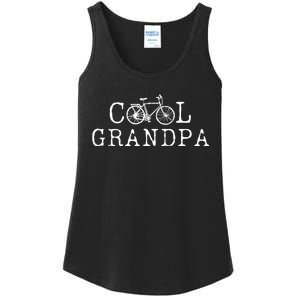 Cool Grandpa Bicycle Grandpa Cycling Grandpa Bike Ladies Essential Tank