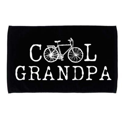 Cool Grandpa Bicycle Grandpa Cycling Grandpa Bike Microfiber Hand Towel