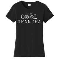 Cool Grandpa Bicycle Grandpa Cycling Grandpa Bike Women's T-Shirt