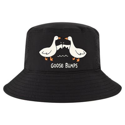 Cute Goose Bumps Funny Animal Pun Lover Cool Comfort Performance Bucket Hat