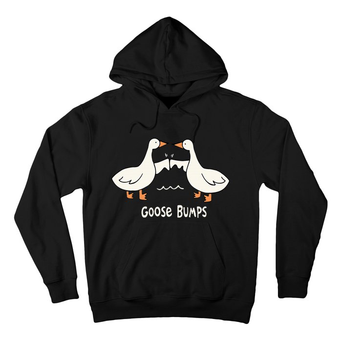 Cute Goose Bumps Funny Animal Pun Lover Hoodie