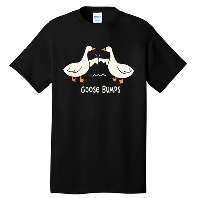 Cute Goose Bumps Funny Animal Pun Lover Tall T-Shirt