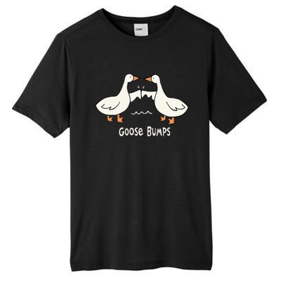 Cute Goose Bumps Funny Animal Pun Lover Tall Fusion ChromaSoft Performance T-Shirt