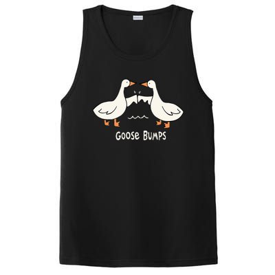 Cute Goose Bumps Funny Animal Pun Lover PosiCharge Competitor Tank