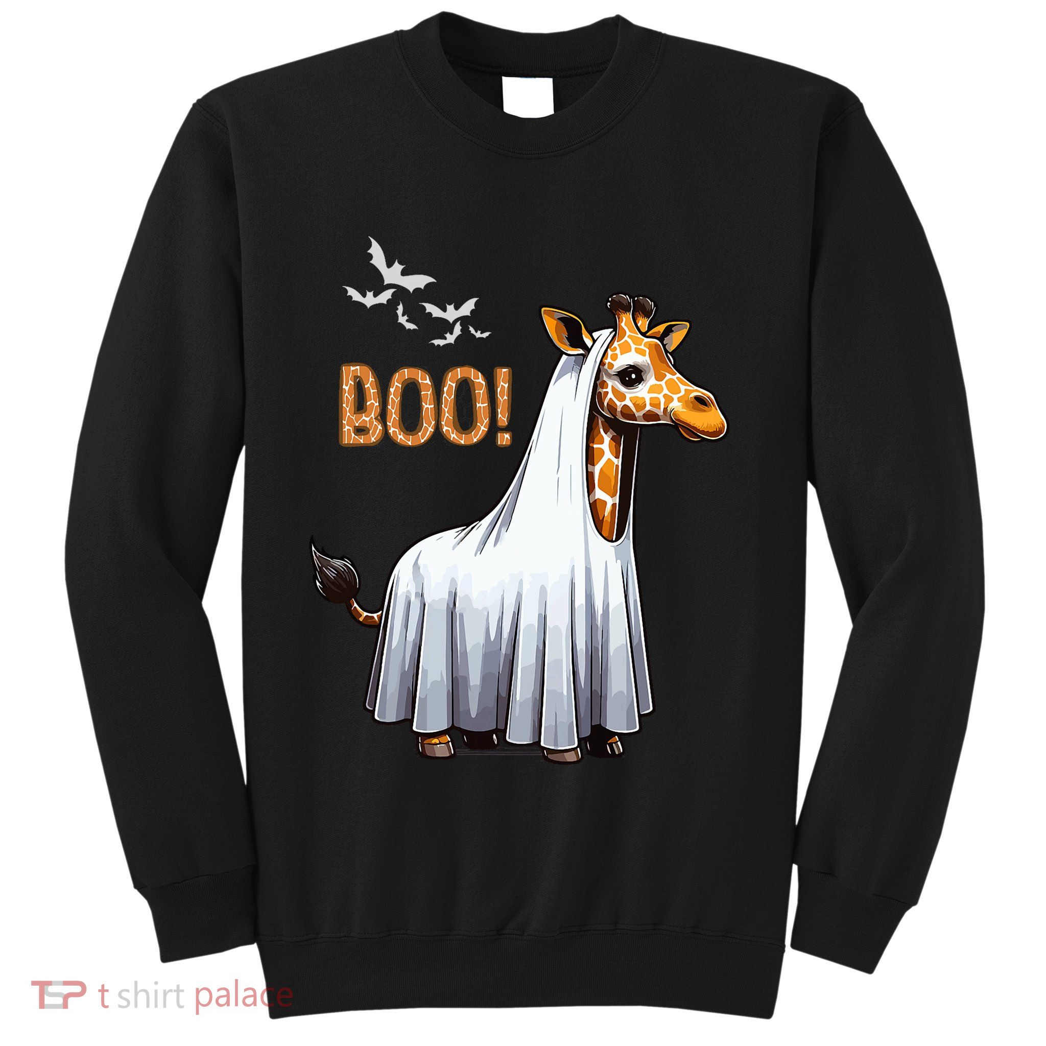 Cute Giraffe Boo Halloween Costume Zoo Lover Sweatshirt