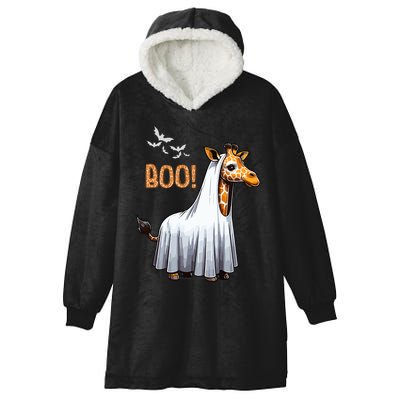 Cute Giraffe Boo Halloween Costume Zoo Lover Hooded Wearable Blanket