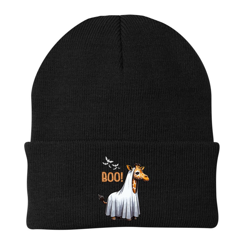 Cute Giraffe Boo Halloween Costume Zoo Lover Beanie