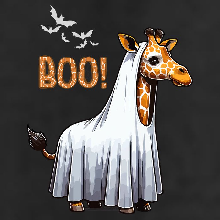 Cute Giraffe Boo Halloween Costume Zoo Lover Beanie