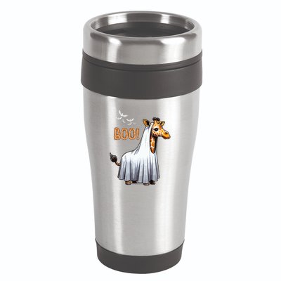 Cute Giraffe Boo Halloween Costume Zoo Lover 16oz Travel Tumbler
