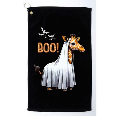 Cute Giraffe Boo Halloween Costume Zoo Lover Golf Towel