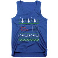 Cute Gift Boom Roasted Funny Office Party Ugly Christmas Tank Top