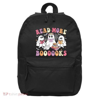 Cute Ghost Book Read More Books Funny Teachers Halloween 16 in Basic Backpack