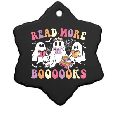 Cute Ghost Book Read More Books Funny Teachers Halloween Ceramic Star Ornament