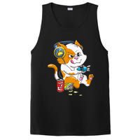 Cat Gaming Cat Lover Kawaii Video Games Gamer PosiCharge Competitor Tank