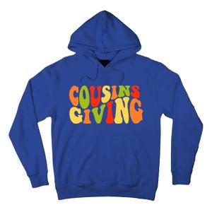 Cousins Giving Cute Pumpkin Cousin Crew Thanksgiving Family Gift Tall Hoodie