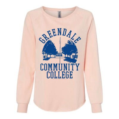 Community Greendale Community College Womens California Wash Sweatshirt