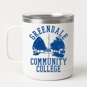 Community Greendale Community College 12 oz Stainless Steel Tumbler Cup