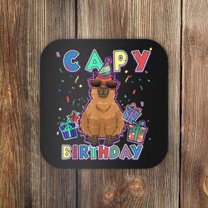 Capybara Gifts, Capy Birthday, Happy Birthday Capybara Coaster