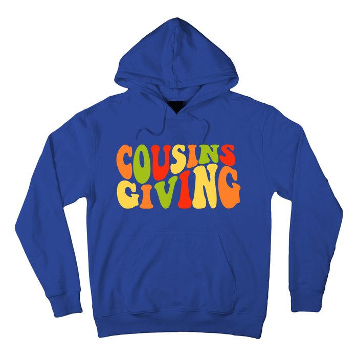 Cousins Giving Cute Pumpkin Cousin Crew Thanksgiving Family Gift Hoodie