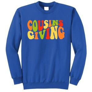 Cousins Giving Cute Pumpkin Cousin Crew Thanksgiving Family Gift Sweatshirt