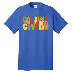 Cousins Giving Cute Pumpkin Cousin Crew Thanksgiving Family Gift Tall T-Shirt