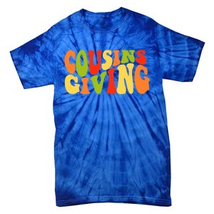 Cousins Giving Cute Pumpkin Cousin Crew Thanksgiving Family Gift Tie-Dye T-Shirt