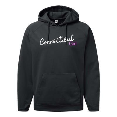 Connecticut Girl Performance Fleece Hoodie