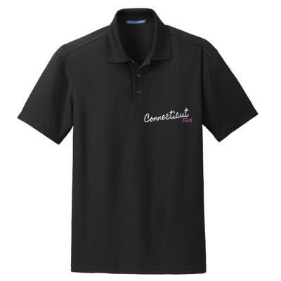 Connecticut Girl Dry Zone Grid Polo