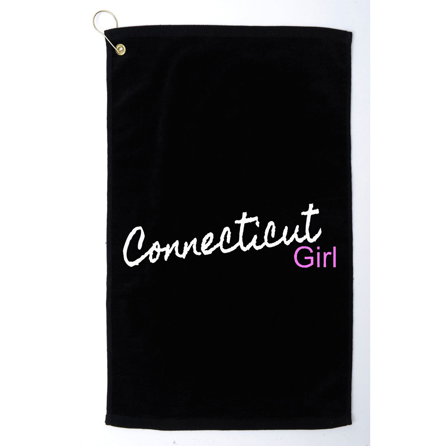 Connecticut Girl Golf Towel