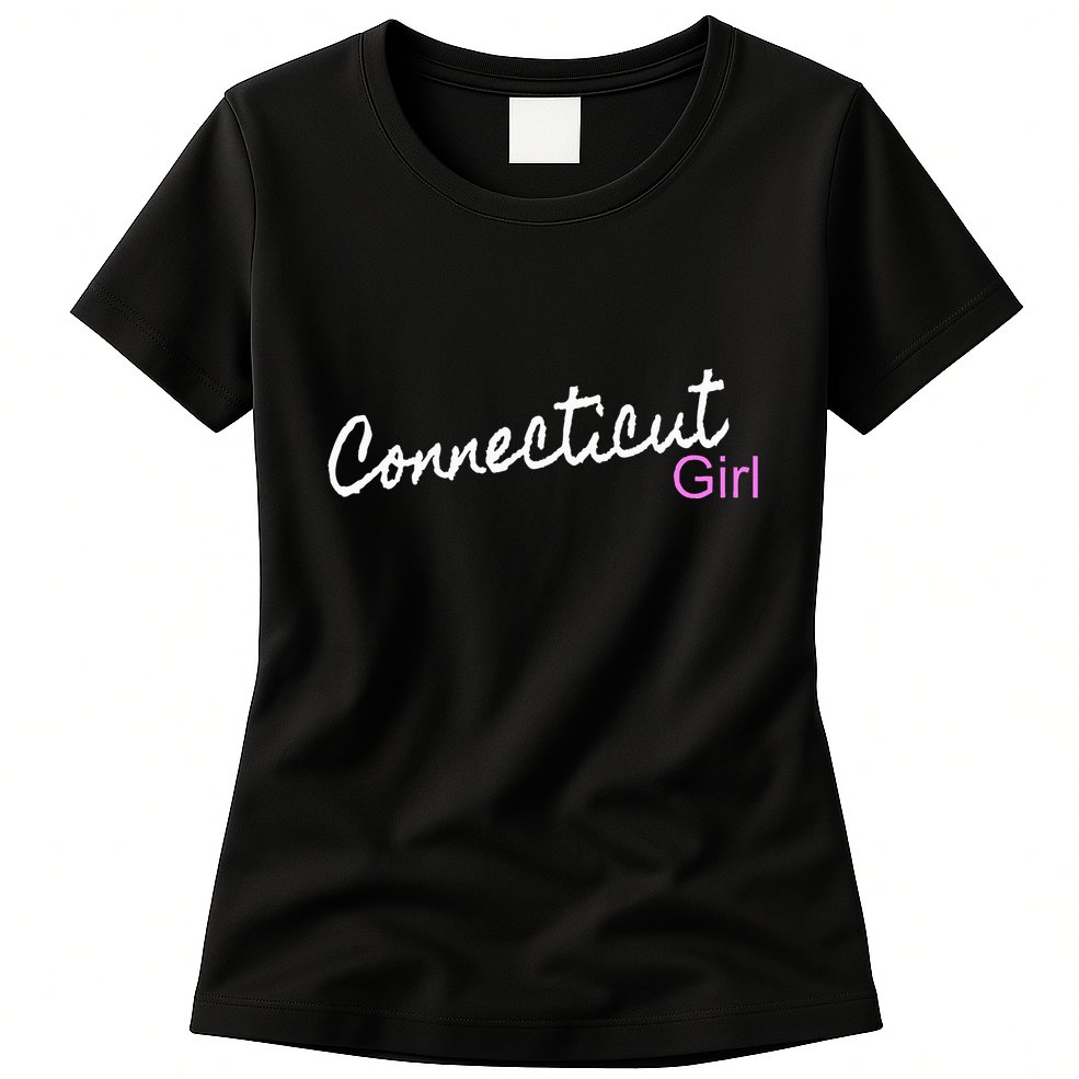 Connecticut Girl Womens T-Shirt