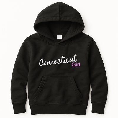 Connecticut Girl Kids Hoodie