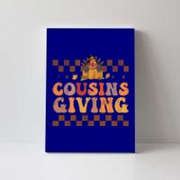 Cousins Giving Cute Turkey Cousin Crew Thanksgiving Family Gift Canvas